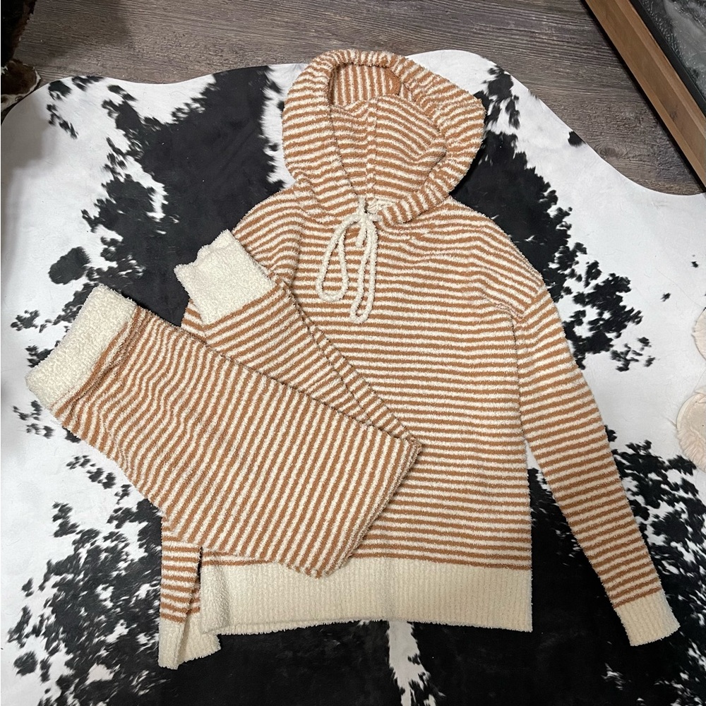 Hem & Thread Fuzzy Hoodie and Jogger Set